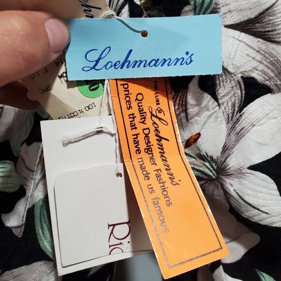 NWT Richard Warren Vintage Women's Floral Jacket Blazer Fitted Short Size 10 - Picture 12 of 15